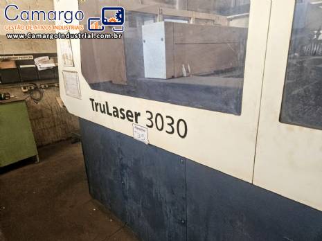 Corte a laser para chapas de ao e inox Trunf Trulaser 3030